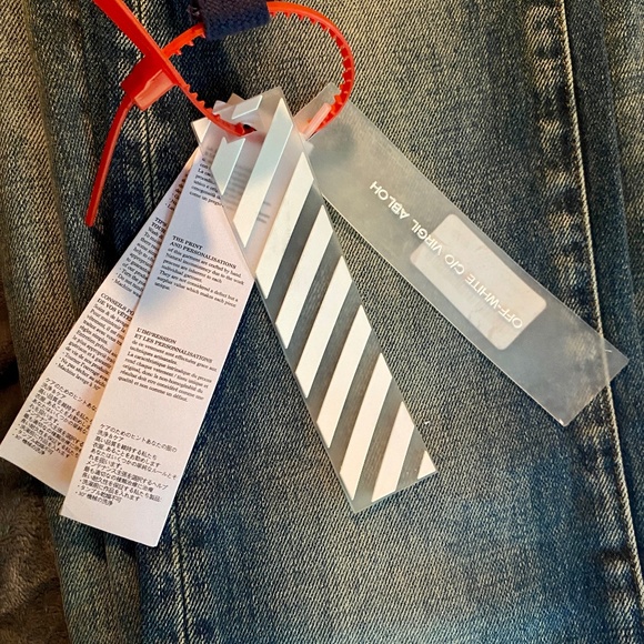 Off White/Virgil Abloh Jeans - Picture 1 of 4